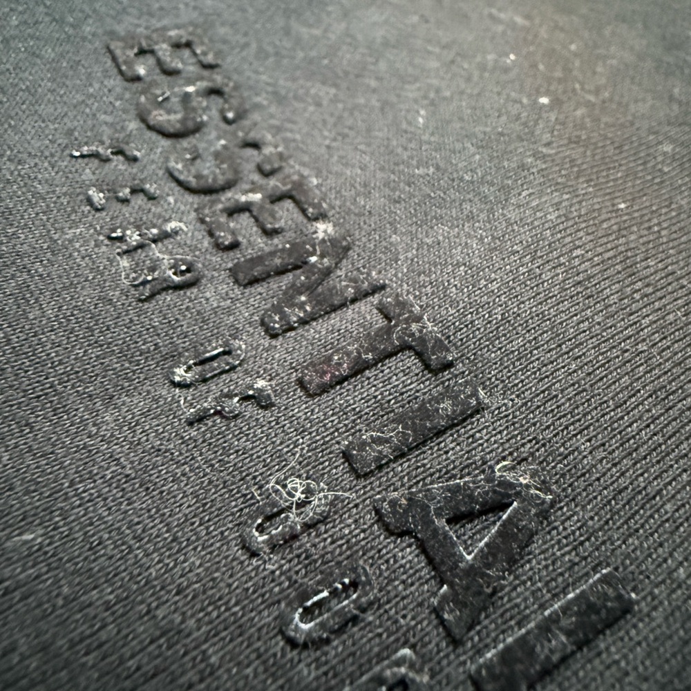 Essentials Stretch Limo Black hoodie - Picture 6 of 6